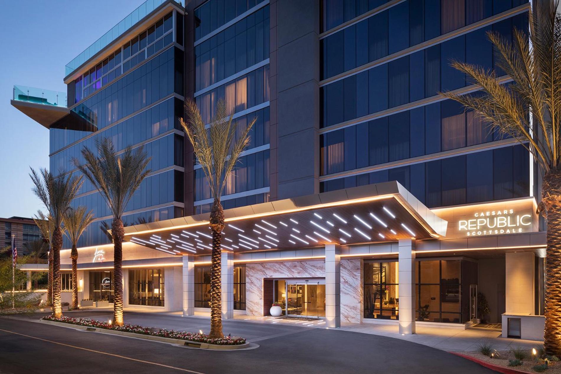 Caesars Republic Scottsdale, A Hilton Hotel Exterior foto